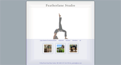 Desktop Screenshot of featherlanestudio.com