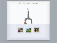 Tablet Screenshot of featherlanestudio.com